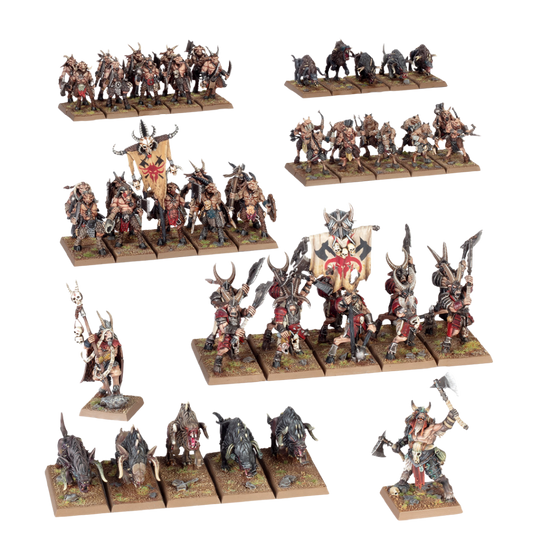 Beastmen Brayherds: Battle March Army-Games Workshop-Radaddel