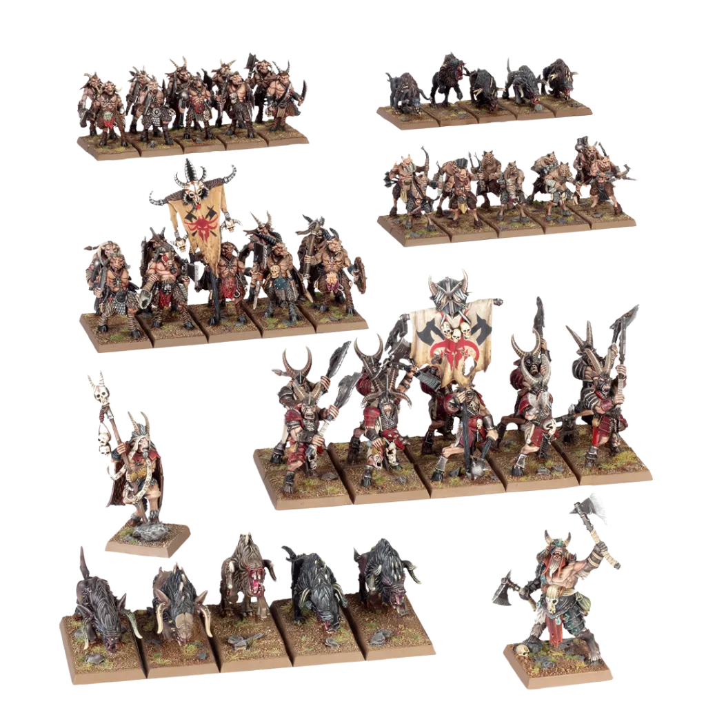 Beastmen Brayherds: Battle March Army-Games Workshop-Radaddel