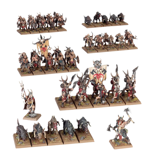 Beastmen Brayherds: Battle March Army-Games Workshop-Radaddel