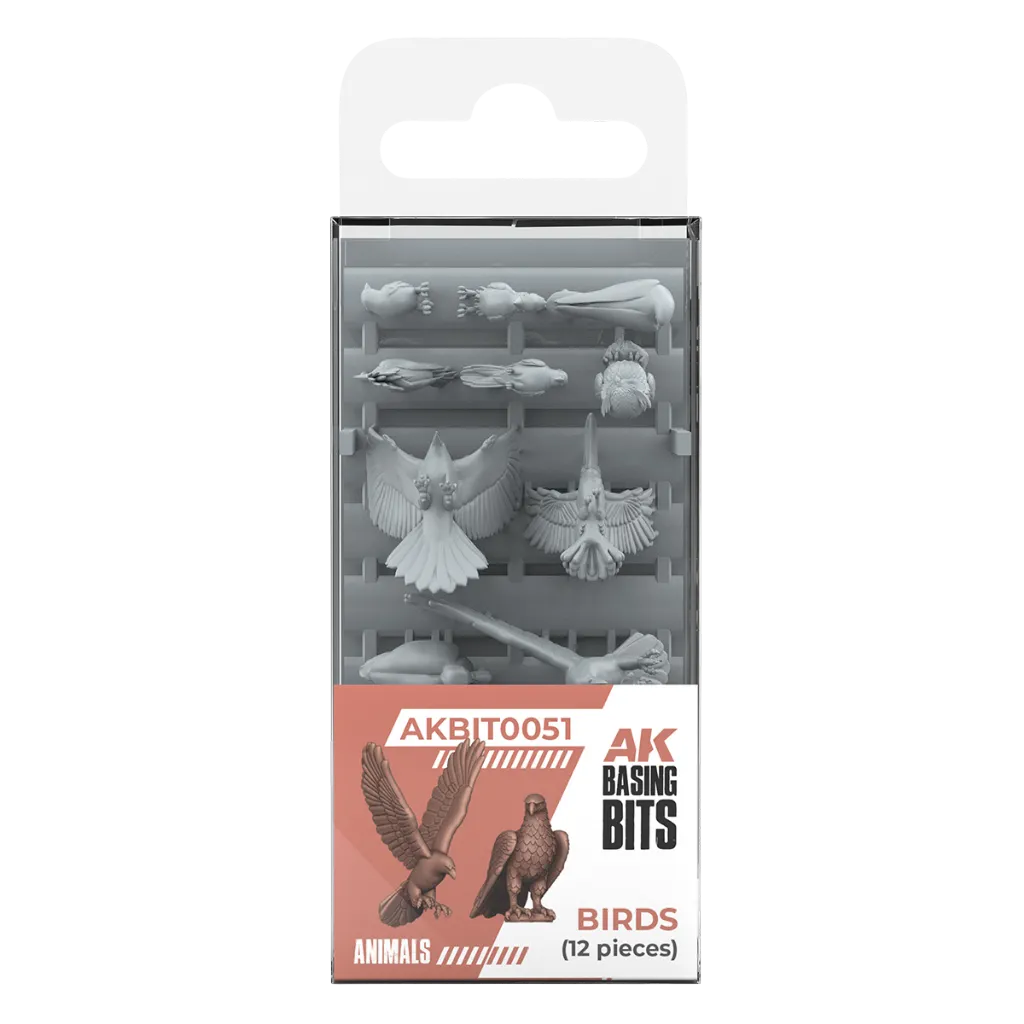 Birds - Basing Bits (12 Teile)-AK-Interactive-Radaddel
