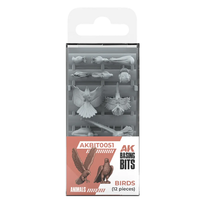 Birds - Basing Bits (12 Teile)-AK-Interactive-Radaddel