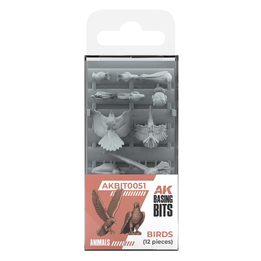 Birds - Basing Bits (12 Teile)-AK-Interactive-Radaddel