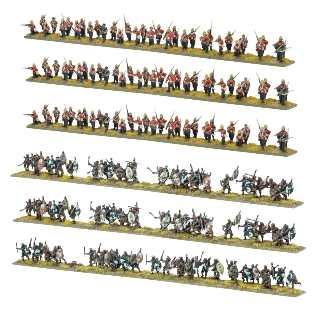 Black Powder Epic Battles: Zulu! - British Army Brigade-Warlord Games-Radaddel