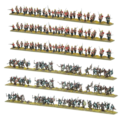 Black Powder Epic Battles: Zulu! - British Army Brigade-Warlord Games-Radaddel