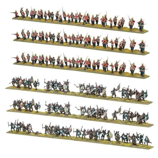 Black Powder Epic Battles: Zulu! - British Army Brigade-Warlord Games-Radaddel