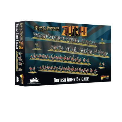 Black Powder Epic Battles: Zulu! - British Army Brigade-Warlord Games-Radaddel