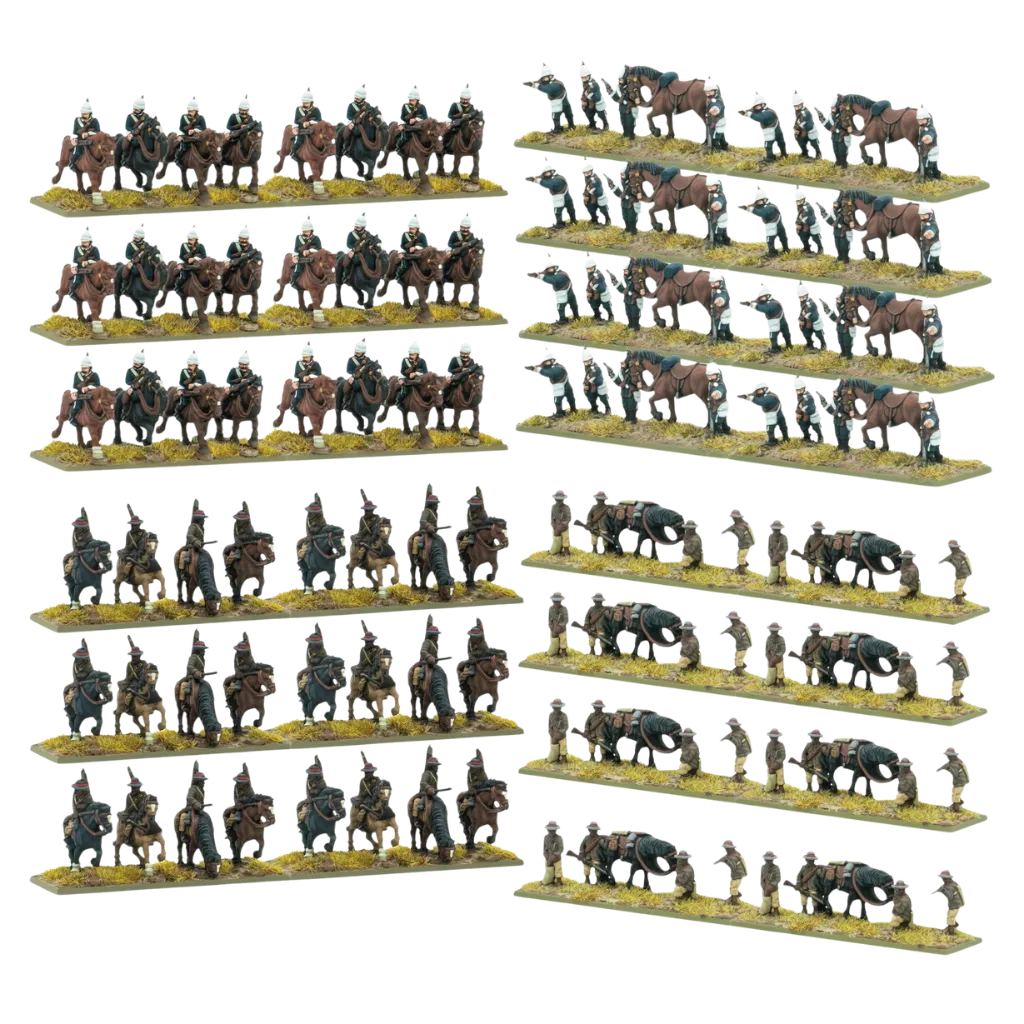Black Powder Epic Battles: Zulu! - British Army Cavalry Brigade-Warlord Games-Radaddel