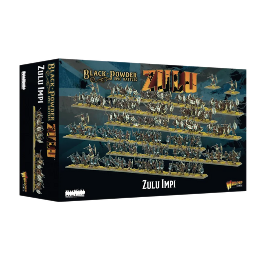 Black Powder Epic Battles: Zulu! - Zulu Impi Brigade-Warlord Games-Radaddel