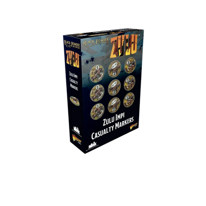 Black Powder Epic Battles: Zulu! - Zulu Impi Casualty Markers-Warlord Games-Radaddel