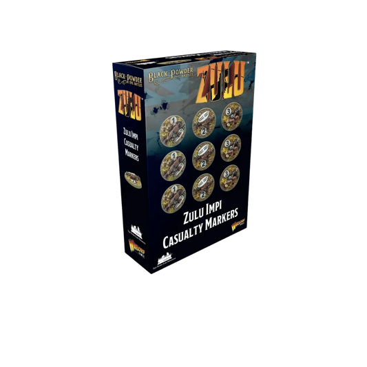 Black Powder Epic Battles: Zulu! - Zulu Impi Casualty Markers-Warlord Games-Radaddel