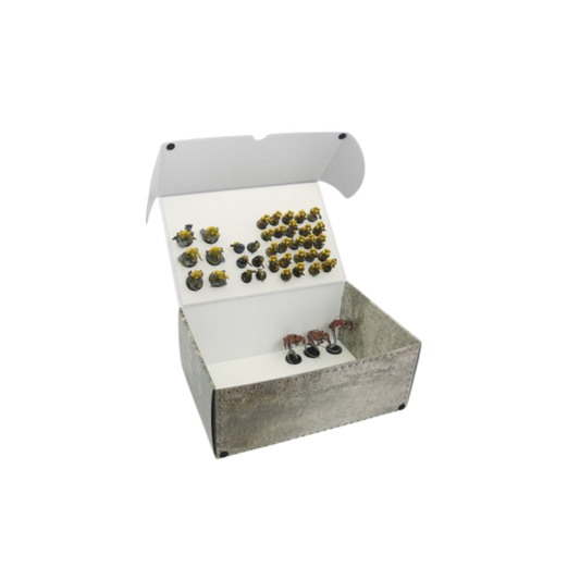 Full-size Mega Box with two plates for magnetically-based miniatures
