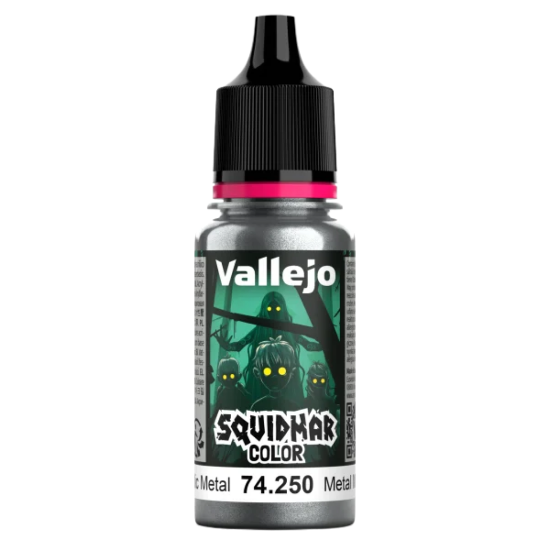 Squidmar Color 250 - Metallic Metal 18 ml