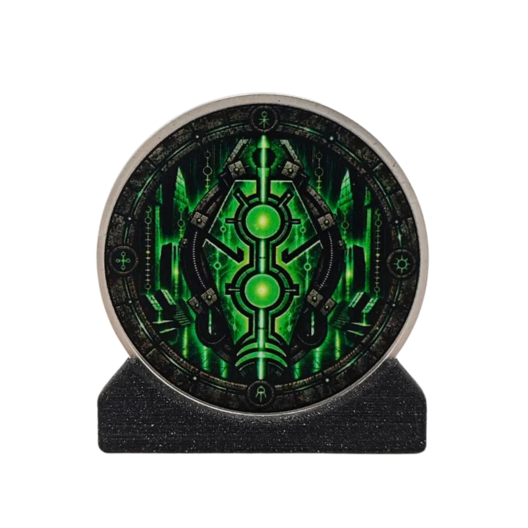 Challenge Coin 40mm - Ewige Maschinen-ProDicer-Radaddel