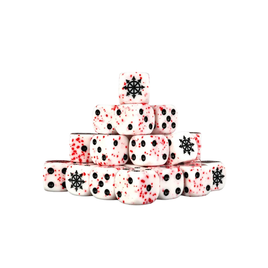 Chaos Demon Dice Blood Sacrifice Round 16mm (25 Stück)-Baron of Dice-Radaddel