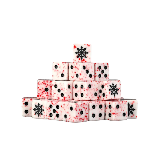 Chaos Demon Dice Blood Sacrifice Square 16mm (25 Stück)-Baron of Dice-Radaddel