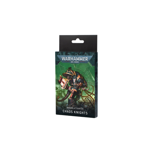 Chaos Knights: Datenblattkarten (deutsch)-Games Workshop-Radaddel