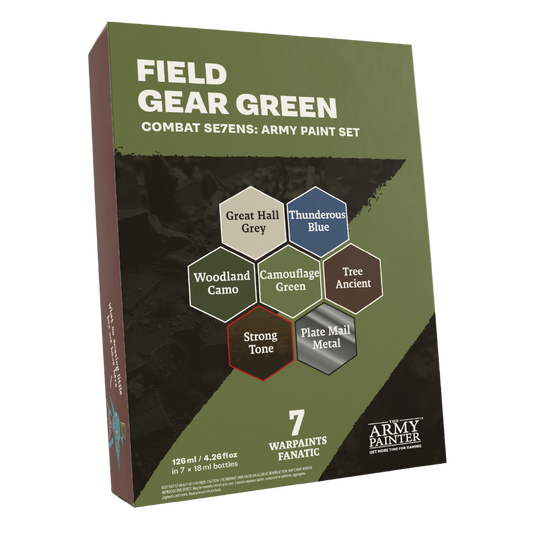 Combat Se7ens: Field Gear Green-The Army Painter-Radaddel