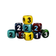 D3, Six Sided - Variety Black and White (10 Stück)-Baron of Dice-Radaddel