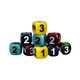 D3, Six Sided - Yellow (10 Stück)-Baron of Dice-Radaddel