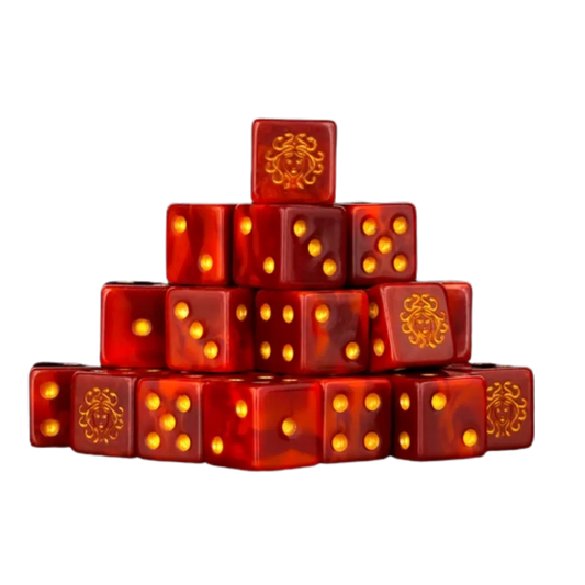 Daughters of Medusa Dice 16mm Square (25 Stück)-Baron of Dice-Radaddel