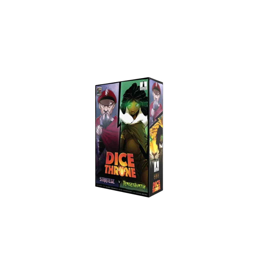 Dice Throne: Stratege vs. Tiergefährtin-Happyshops-Radaddel