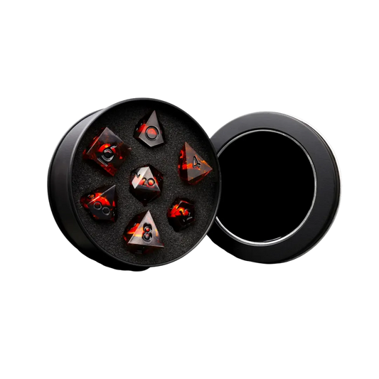 Evil Eye Liquid Core RPG Dice Set (7 Stück)-Baron of Dice-Radaddel