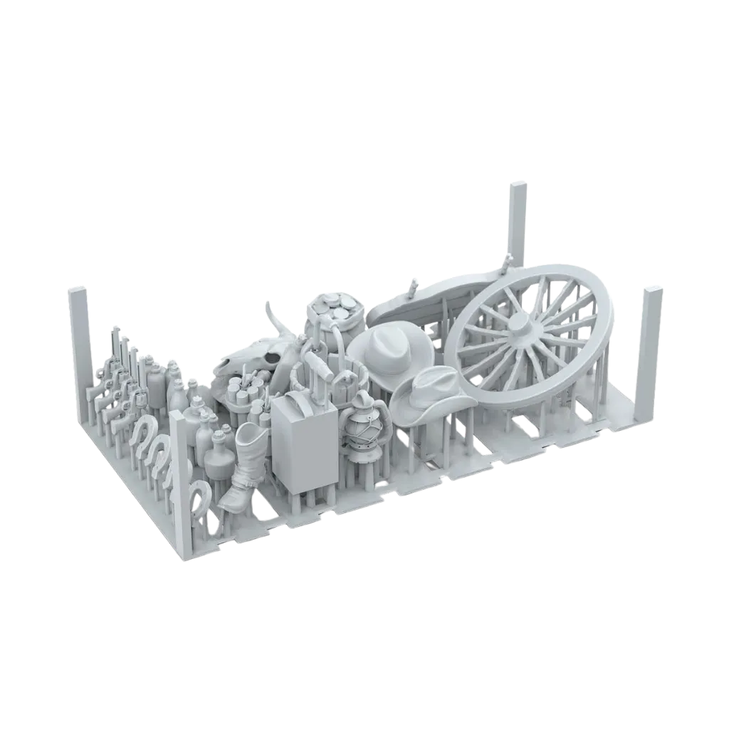 Far West - Basing Bits (24 Teile)-AK-Interactive-Radaddel