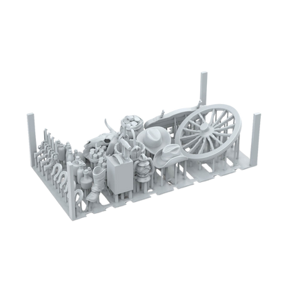 Far West - Basing Bits (24 Teile)