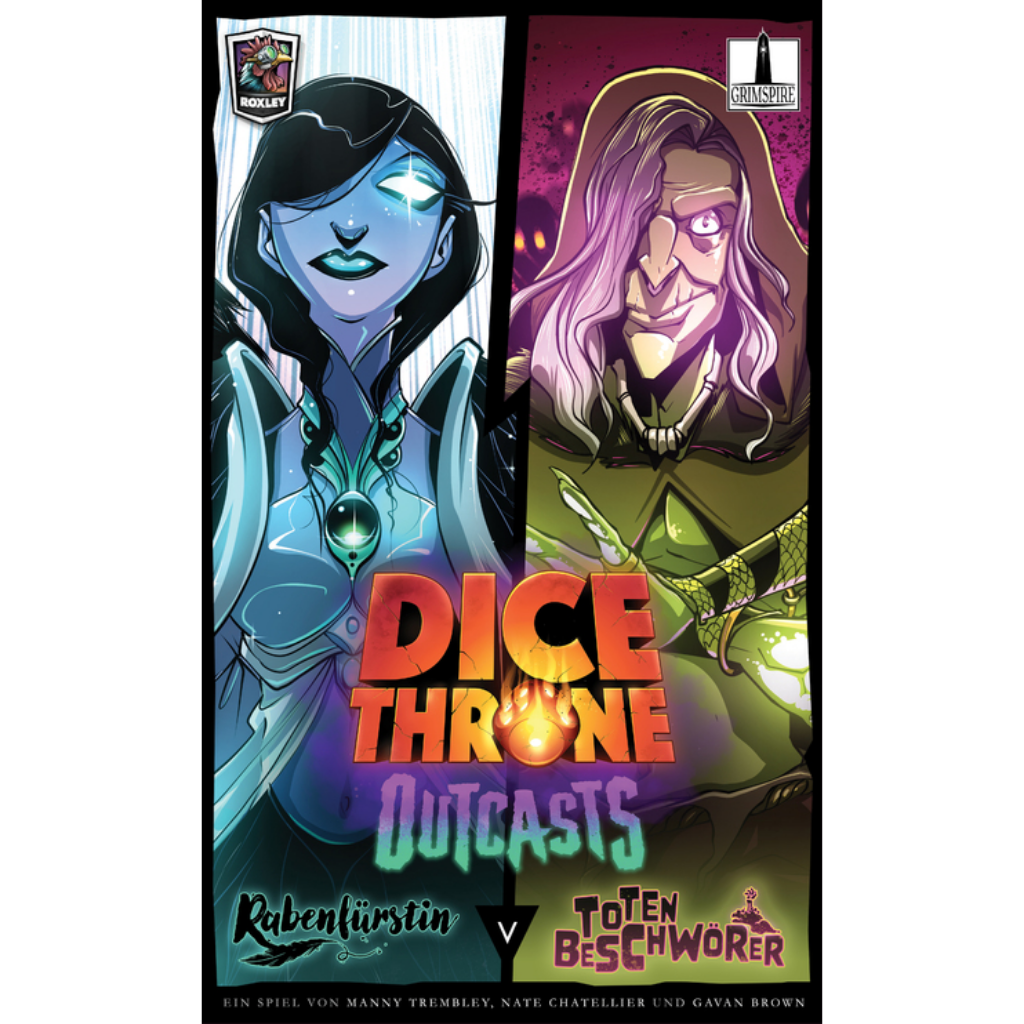 Dice Throne Outcasts: Rabenfürstin vs. Totenbeschwörer