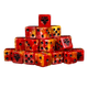 Fires of Hell Dice 16mm Square (25 Stück)-Baron of Dice-Radaddel