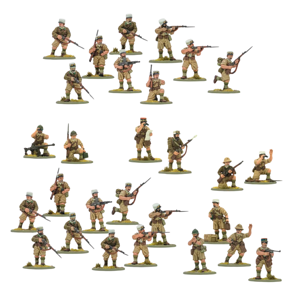 French Foreign Legion Platoon-Warlord Games-Radaddel