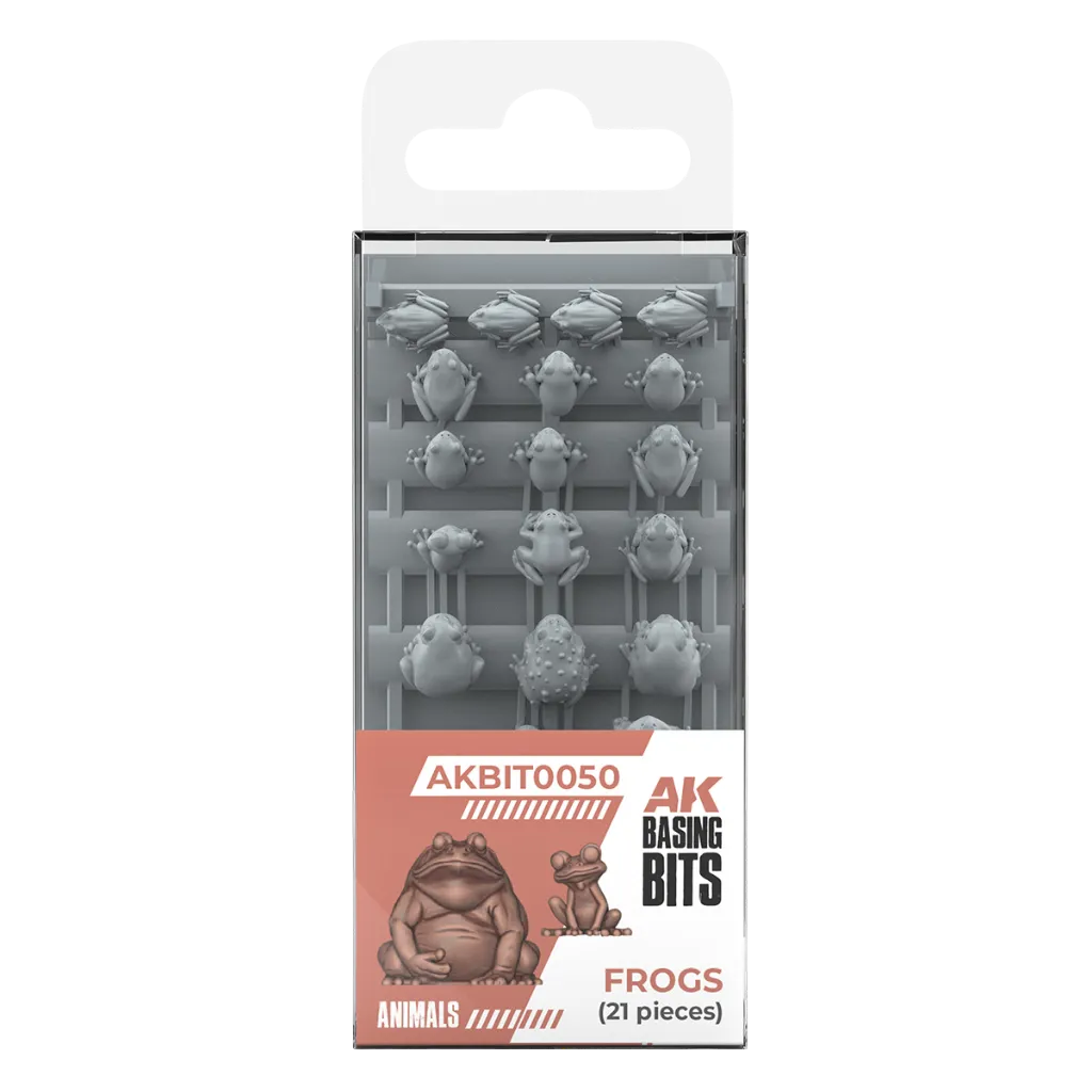 Frogs - Basing Bits (21 Teile)-AK-Interactive-Radaddel