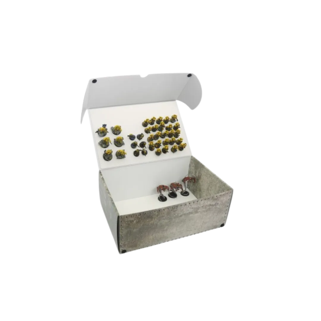Full-size Mega Box with two plates for magnetically-based miniatures-Safe and Sound-Radaddel