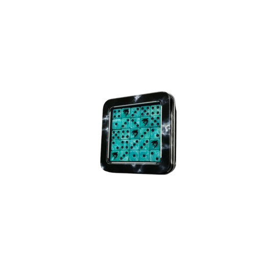 Great White Shark Square 12mm Mini (25 Stück)-Baron of Dice-Radaddel