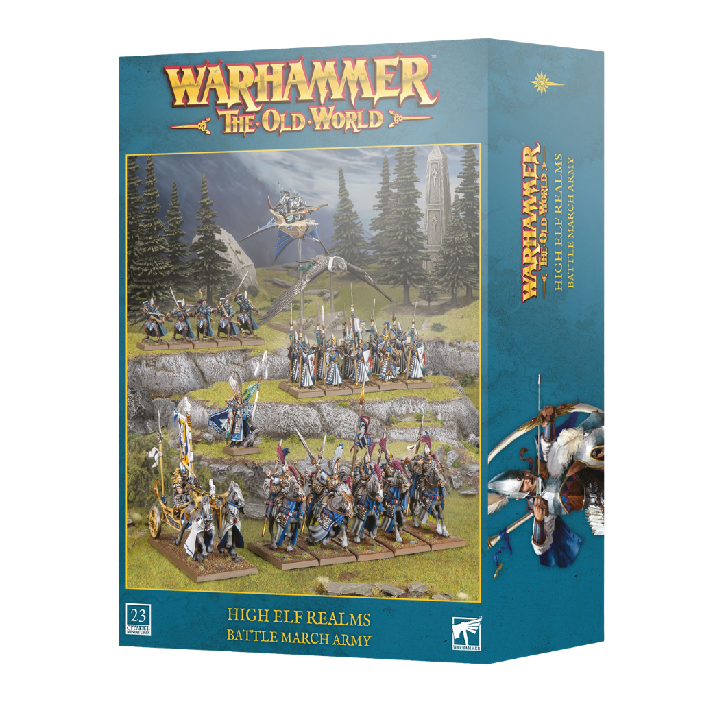 High Elf Realms: Battle March Army-Games Workshop-Radaddel