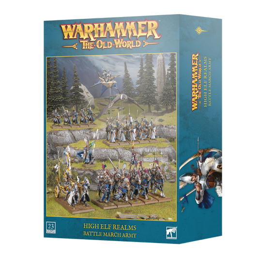 High Elf Realms: Battle March Army-Games Workshop-Radaddel