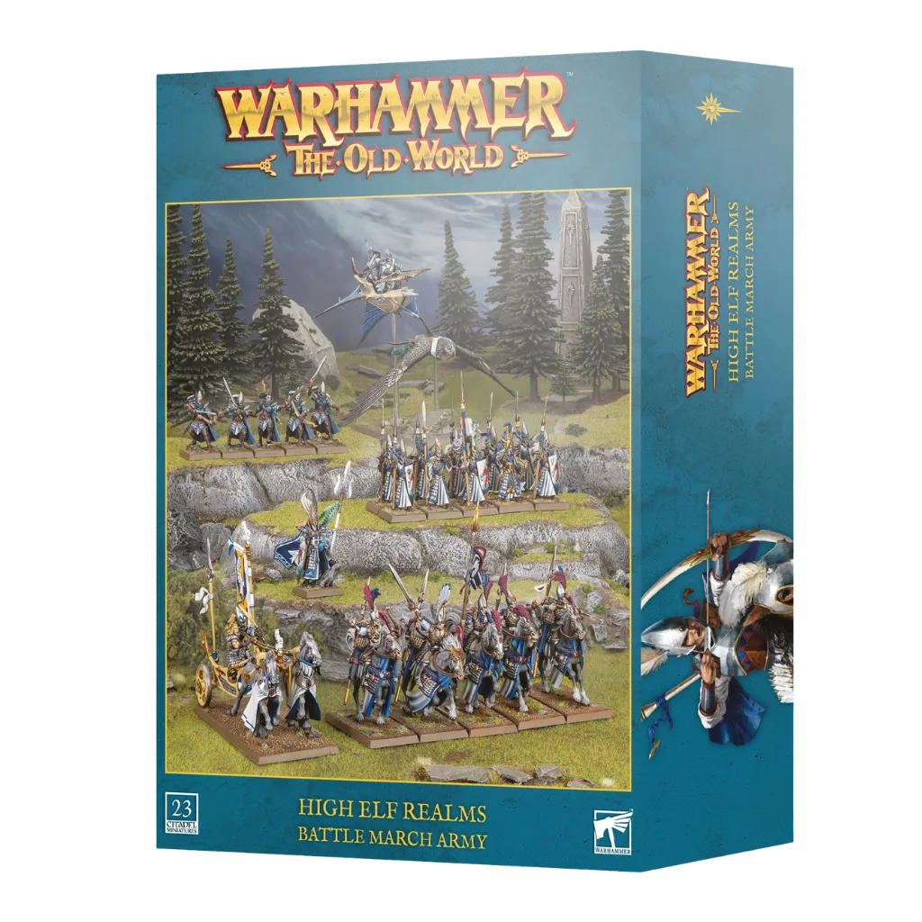 High Elf Realms: Battle March Army-Games Workshop-Radaddel
