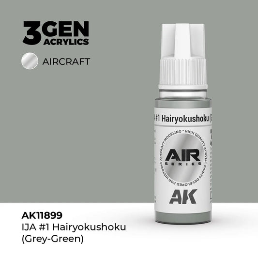 Ija #1 Hairyokushoku (Grey-Green)-AK-Interactive-Radaddel