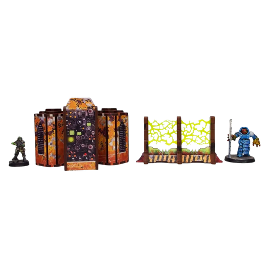Imperial II Generatorium & Powered Fence PREPAINTED-Micro Art Studio-Radaddel