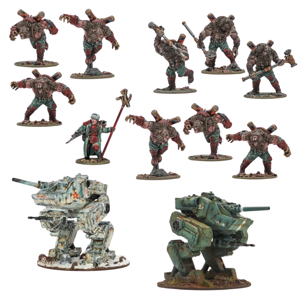 Konflikt '47 Soviet Bloc Elite Operational Group-Warlord Games-Radaddel