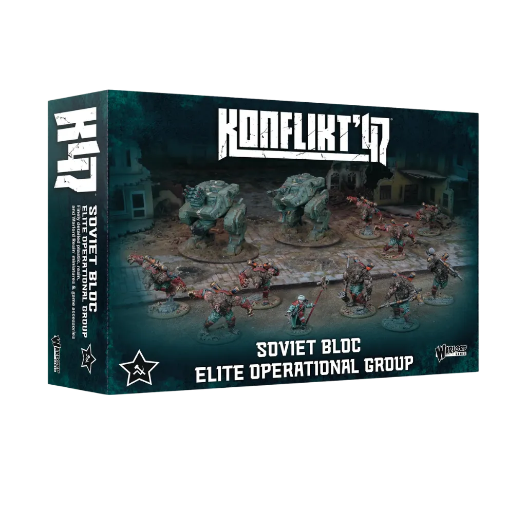 Konflikt '47 Soviet Bloc Elite Operational Group-Warlord Games-Radaddel