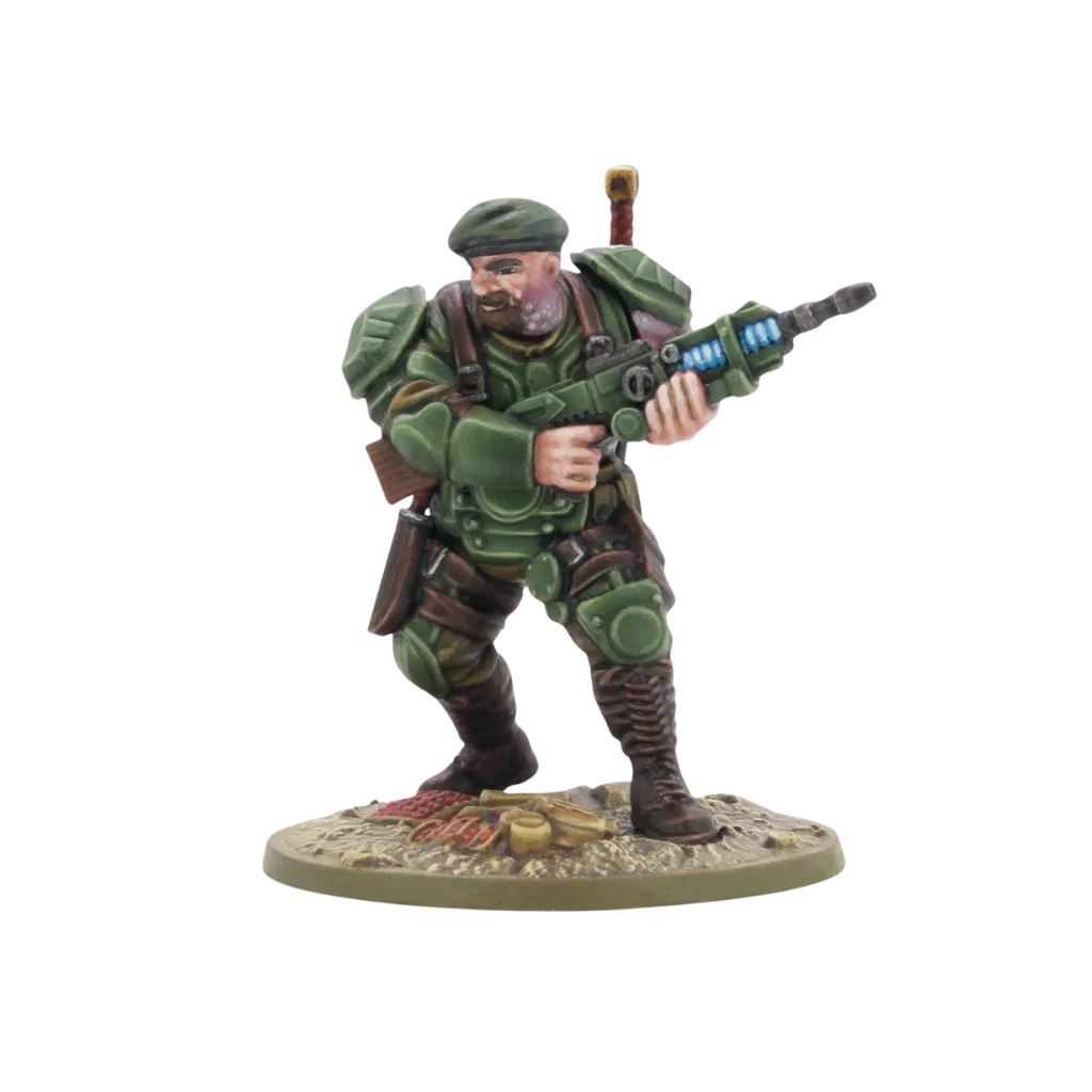 Konflikt '47 United States Captain Leo Bianchi, Special Service Force-Warlord Games-Radaddel