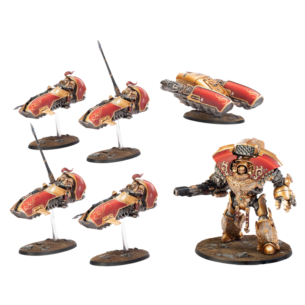 Legio Custodes: Custodes Support Battle Group-Games Workshop-Radaddel