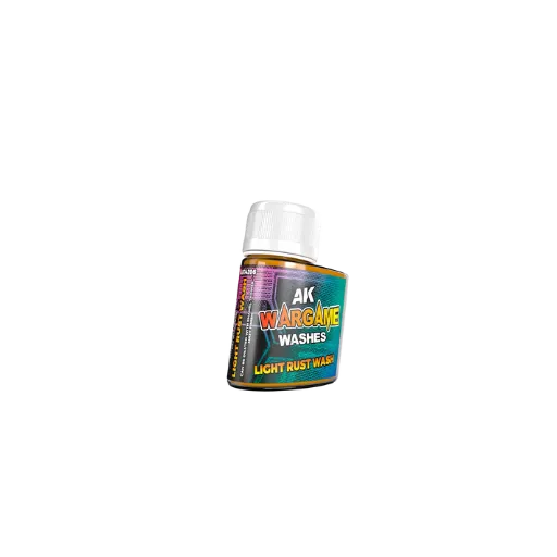 Light Rust Wash 35ml (156)-AK-Interactive-Radaddel