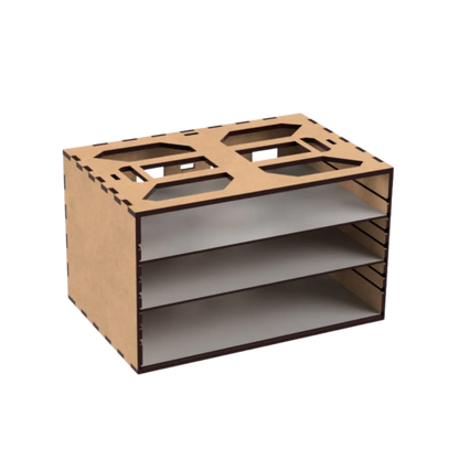 Medium Battle Case with Shelving System-Safe and Sound-Radaddel