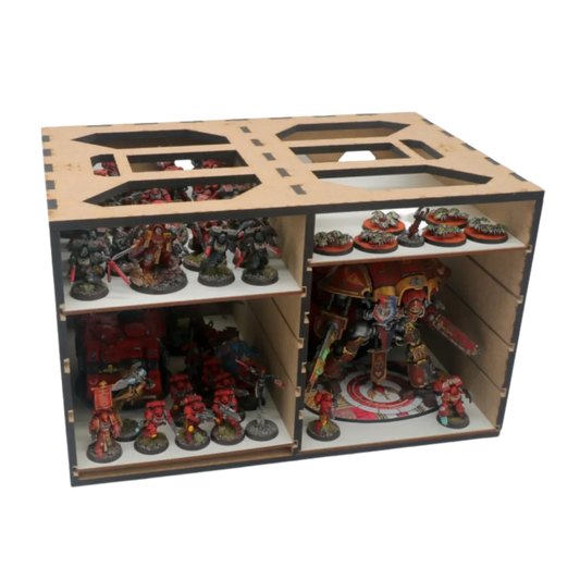 Medium Battle Case with Shelving System (Small Trays)-Safe and Sound-Radaddel