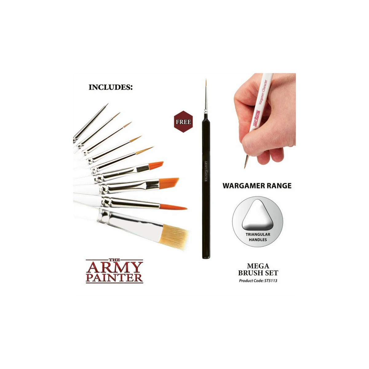 Mega Brush Set 2022-The Army Painter-Radaddel
