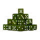 Military Sergeant, Camo Dice 16mm Square (25 Stück)-Baron of Dice-Radaddel