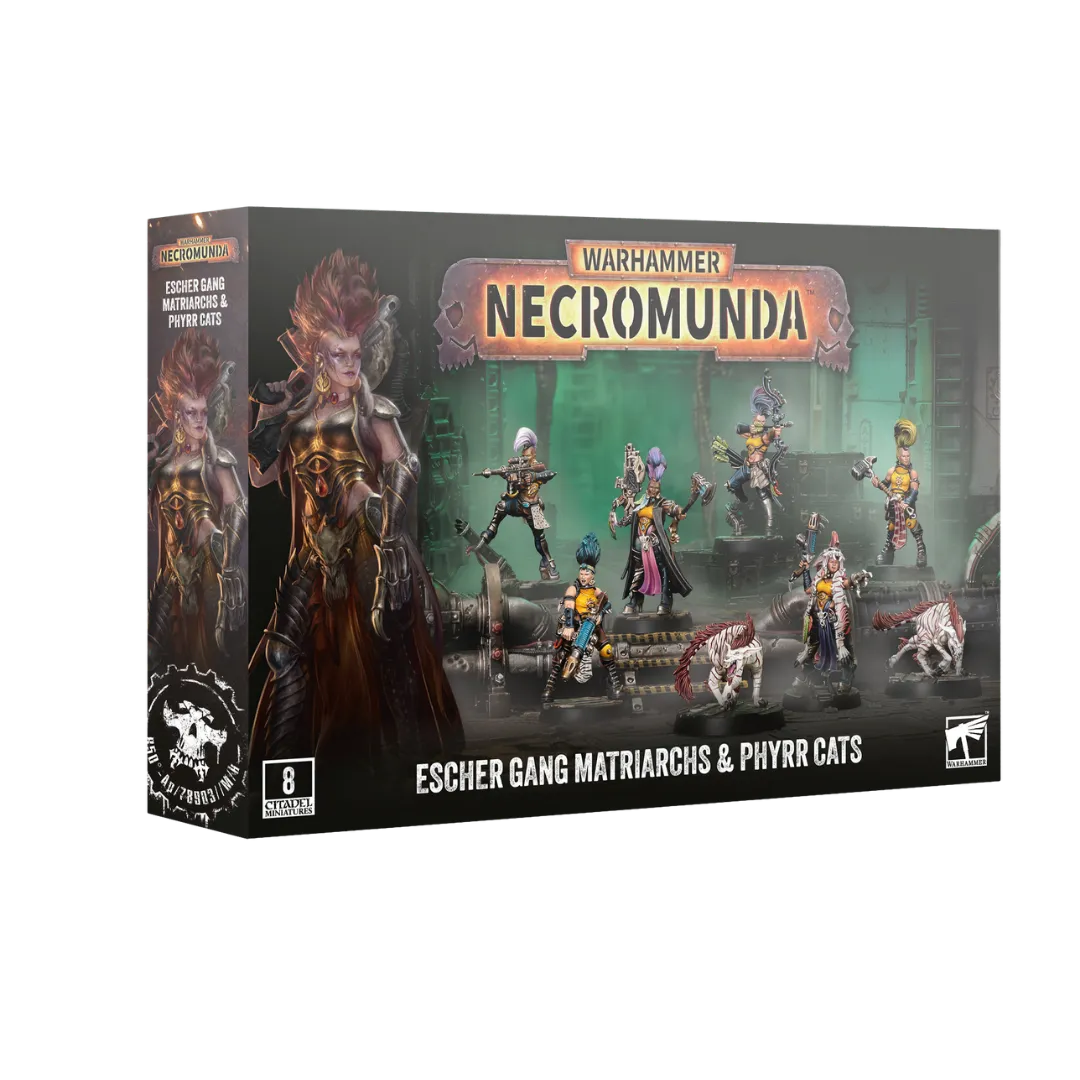 Necromunda: Escher Gang Matriarchs & Phyrr Cats-Games Workshop-Radaddel