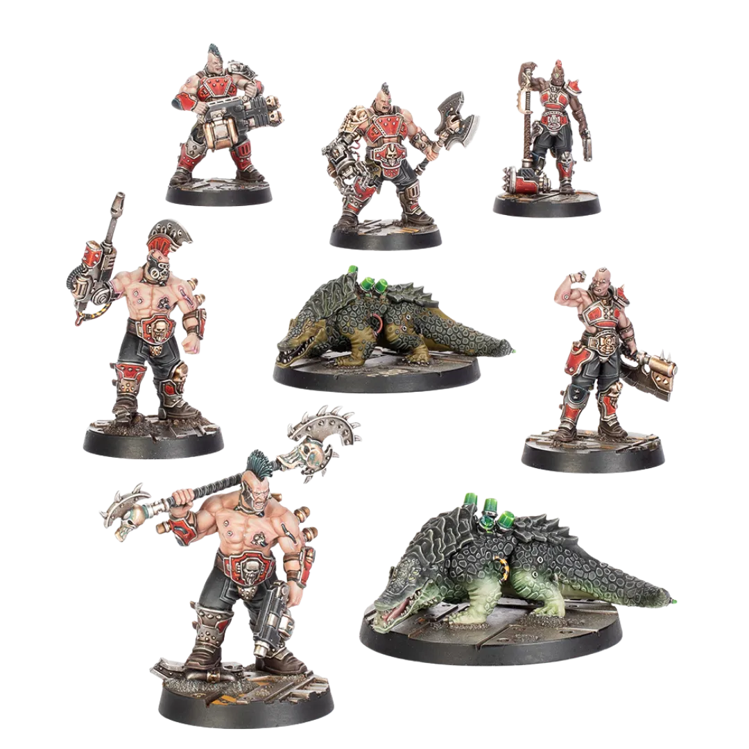 Necromunda: Goliath Forge Bosses & Sumpkrocs-Games Workshop-Radaddel